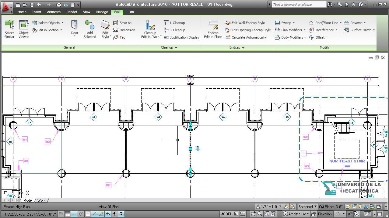 AutoCAD Architecture 2010 Captura de pantalla