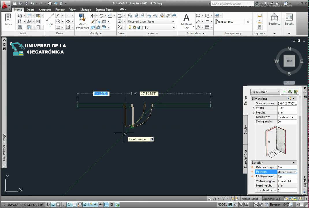 AutoCAD Architecture 2011 Captura de pantalla
