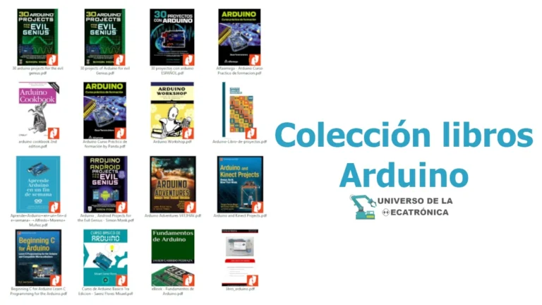 Colección de libros de Arduino 1 Coleccion De Libros De Arduino 768x432