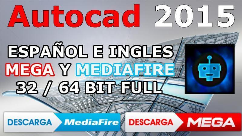 Descargar autocad 2015 mega mediafire gratis