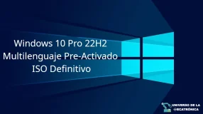 Windows 10 Pro 22h2 Multilenguaje Pre Activado Iso Definitivo 2025