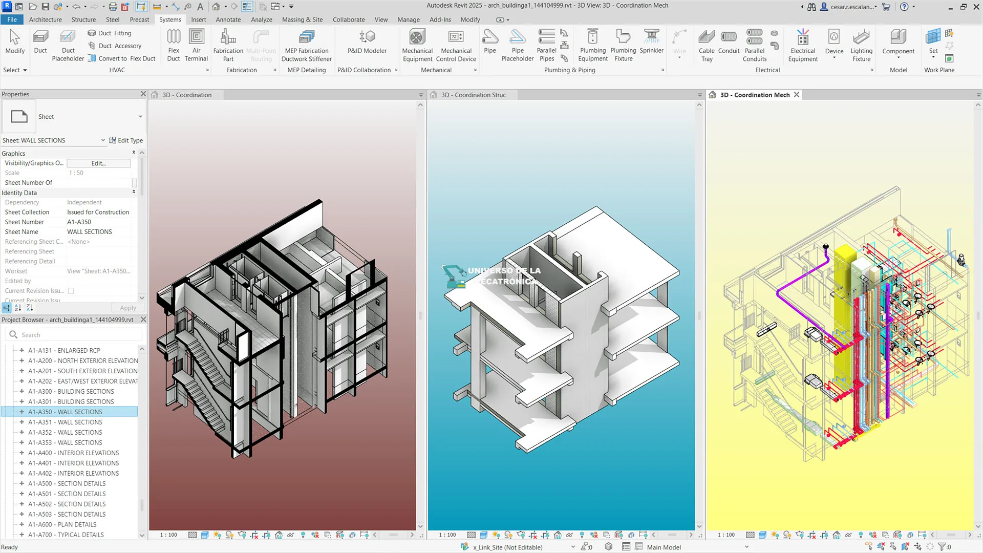 AutoDesk Revit 2025.4 Full Crack Multilenguaje 3 Captura De Pantalla Revit 2025 Full Mega